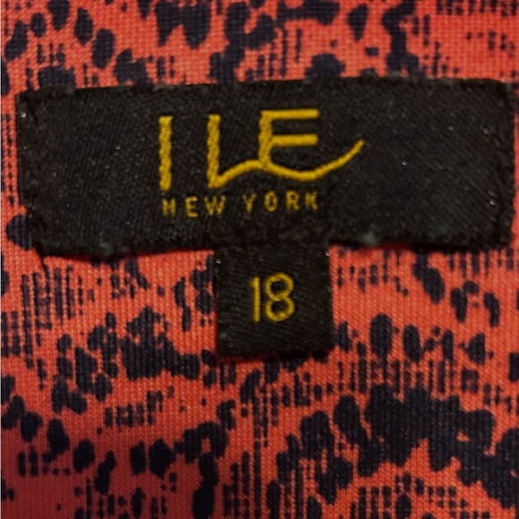 ILE New York Women’s Sheath Dress Sleeveless Size 18 - Picture 9 of 10